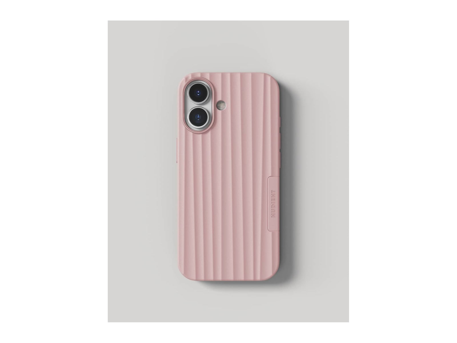 Nudient - Bold Case with MagSafe for iPhone 17 - Dusk Pink