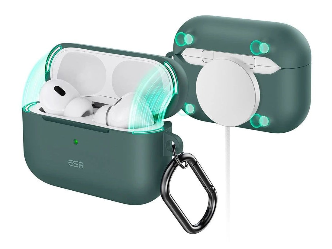 ESR - Cloud Soft Case (HaloLock) - AirPods Pro 2 / Pro - Green