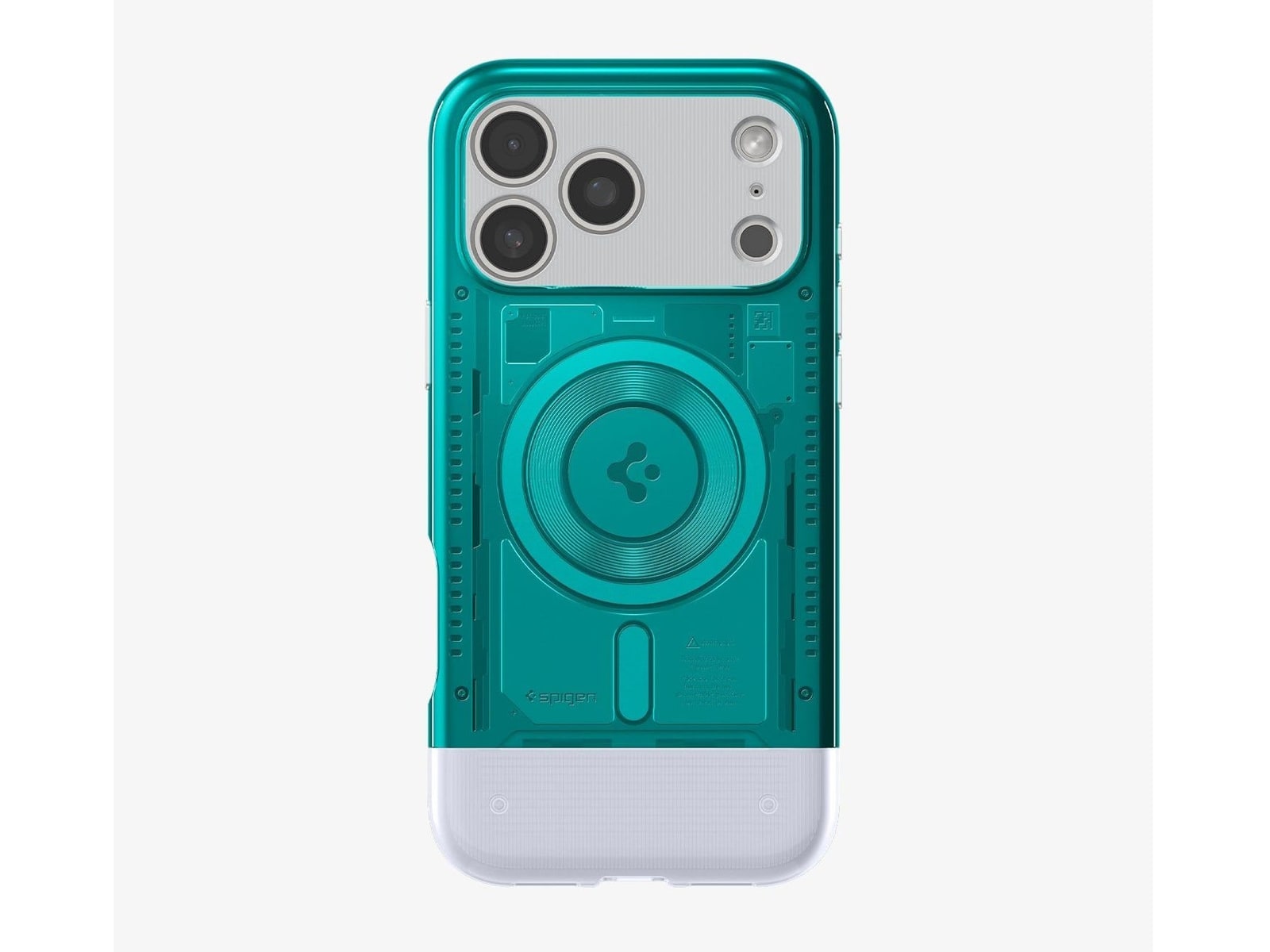 Spigen - Classic C1 (Mag Fit) - iPhone 17 Pro Max - Bondi Blue