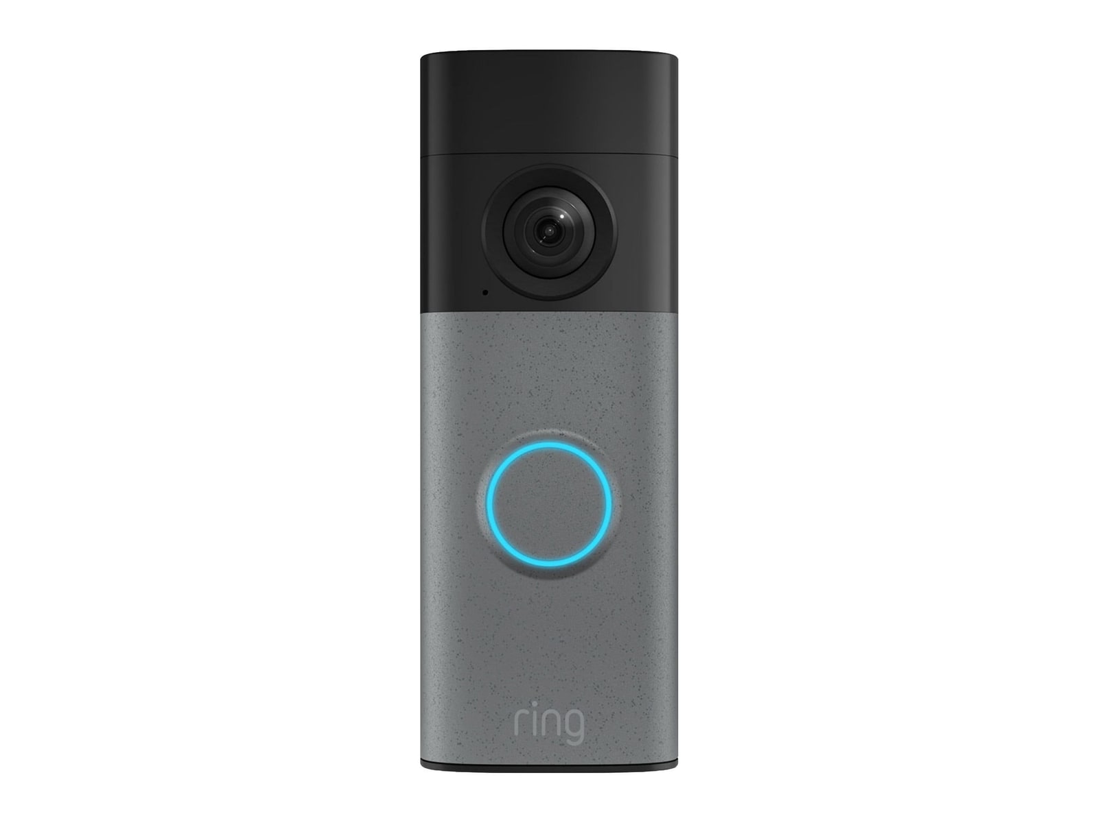 Ring - Battery Video Doorbell (2nd Gen) Speckled Gray Video Doorbells