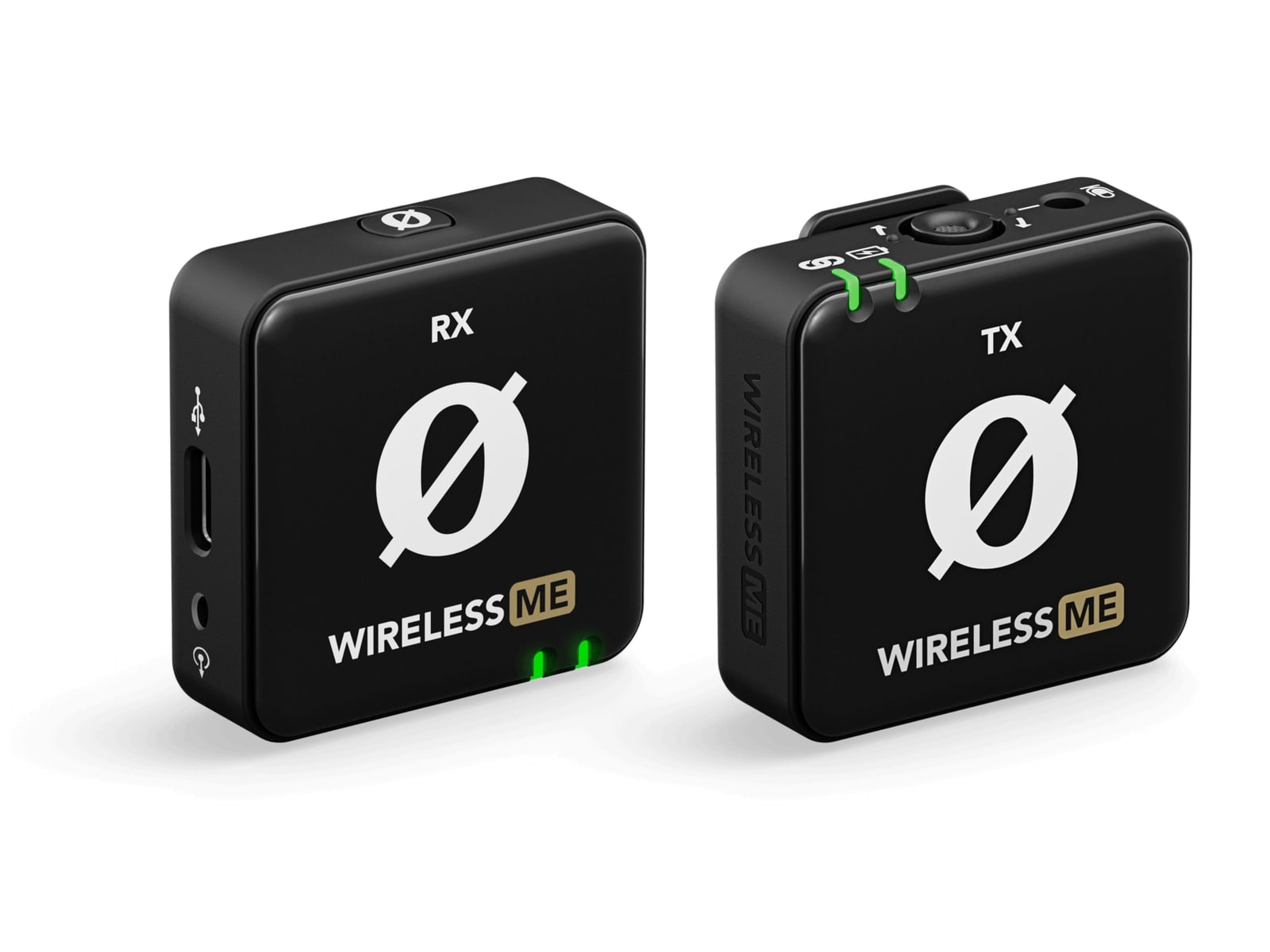Rode - Wireless ME Single Set Wireless Microphone System 3.5mm Microphones - Black