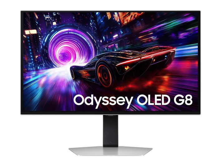 Samsung - 27" Odyssey OLED G8 G81SF 4K UHD 240Hz Gaming Monitors (EU)