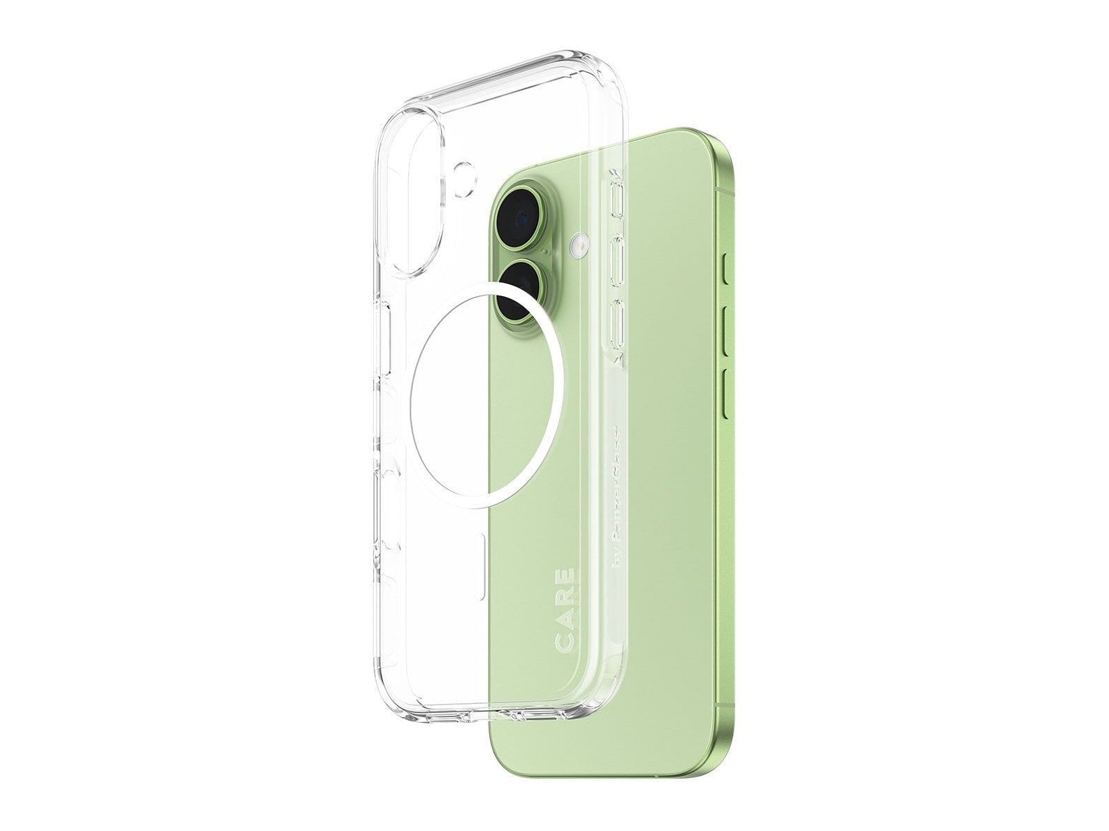 PanzerGlass - CARE Urban Explorer Case Transparent w. White MagSafe iPhone 17