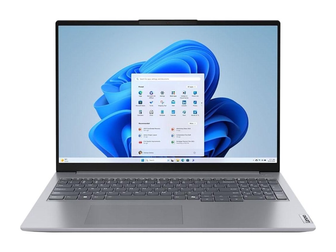 Lenovo - ThinkBook 16 G7 ARP 16" - AMD Ryzen 5 7535HS chip - 16GB Memory - 512GB SSD - Arctic Grey