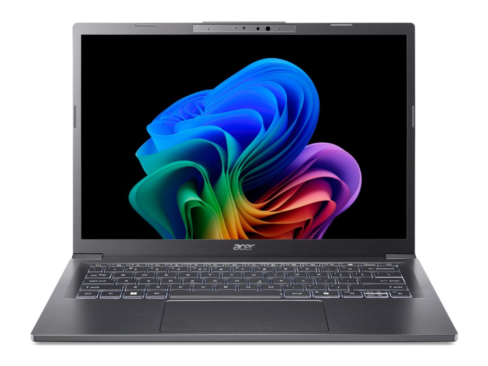 Acer - Aspire 14 AI 14" - Intel Core Ultra 7 256V chip - 16GB Memory - 512GB SSD - Gray