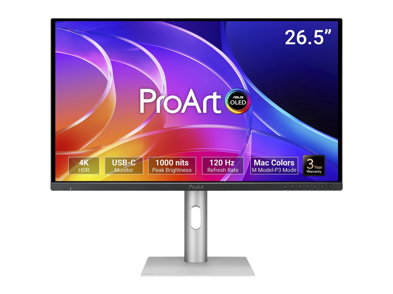 ASUS - 26.5" ProArt PA279CDV 4K UHD 120Hz OLED Monitors