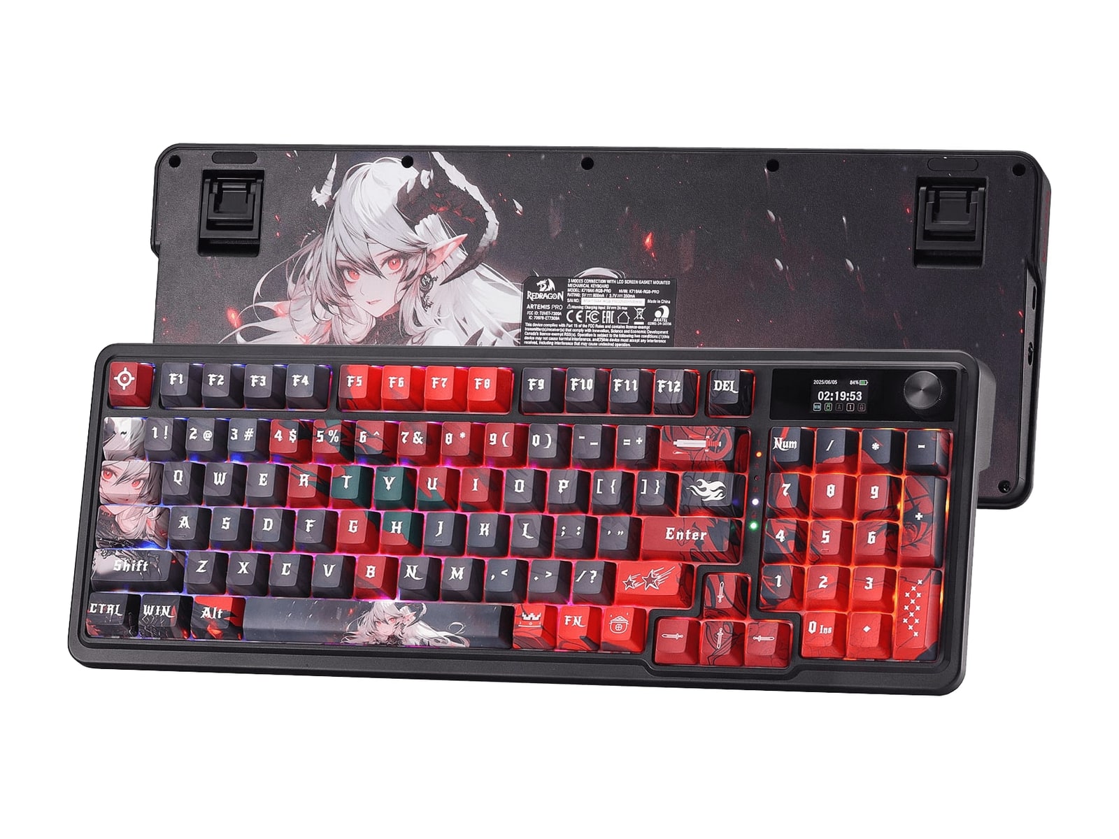 Redragon - ARTEMIS K719 PRO Anime Keyboard