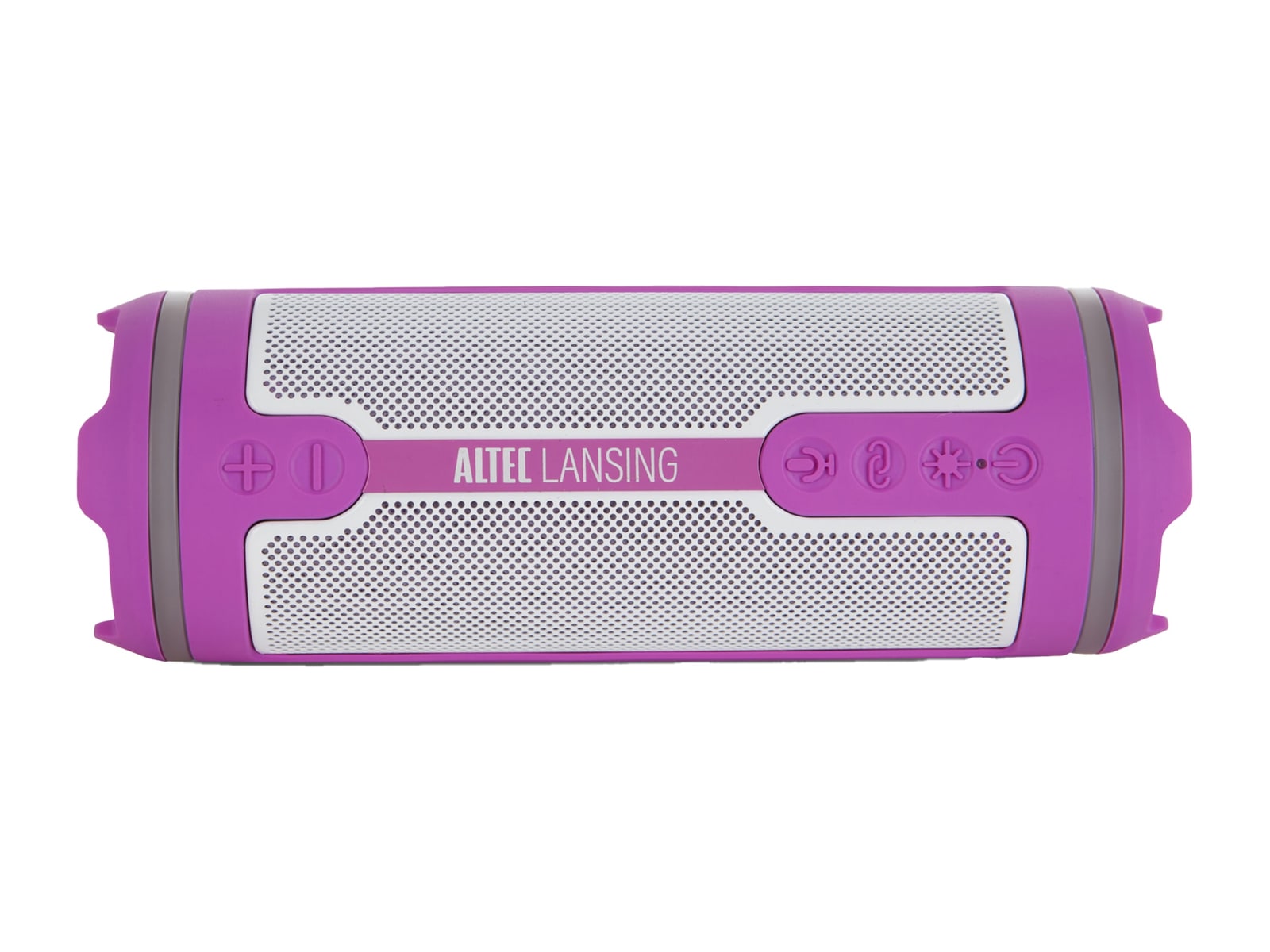 Altec Lansing - HydraMotion 2.0 Bluetooth Portable Speakers - Purple/White