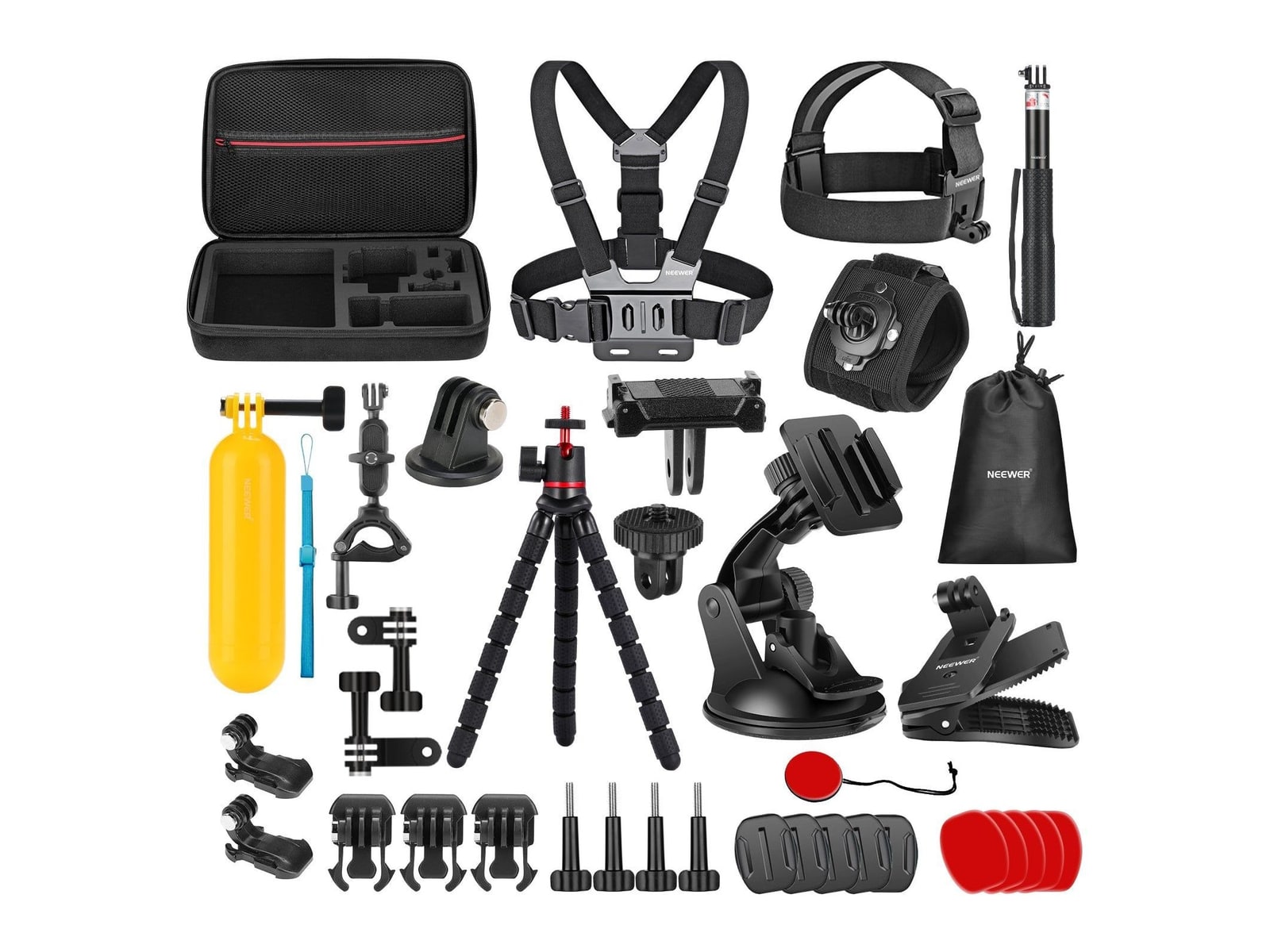 Neewer - GP-51 35 in 1 Action Camera Accessories Camera Accessories