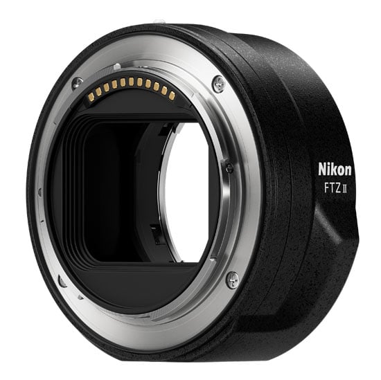 Nikon - FTZ II Mount Adapter Camera Accessories - Black
