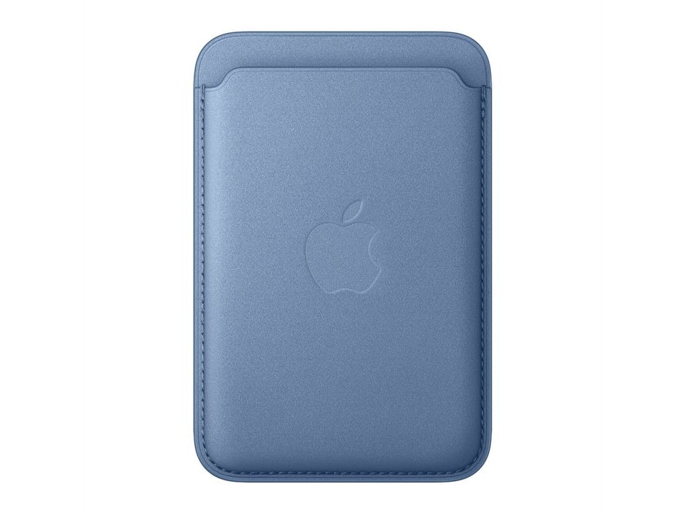 Apple - iPhone FineWoven Wallet with MagSafe - Wildflower Blue