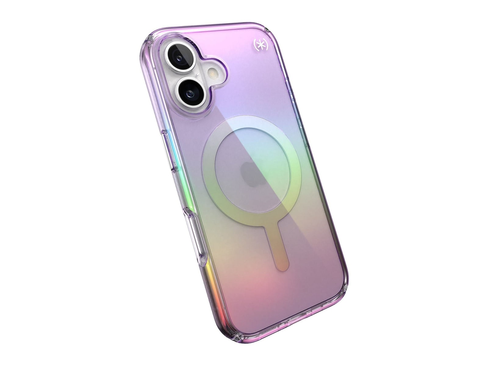 Speck - Presidio Lux MagSafe - iPhone 16 - Amazing Purple/Clear