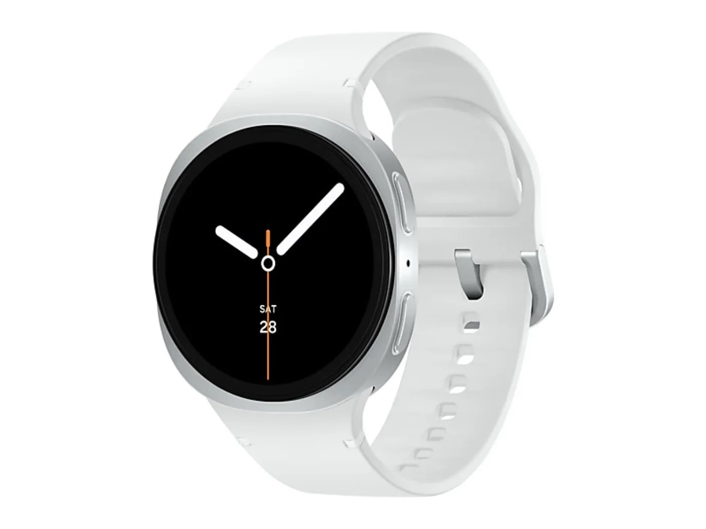 Samsung - Galaxy Watch8 44mm LTE Smart Watches - Silver (EU)