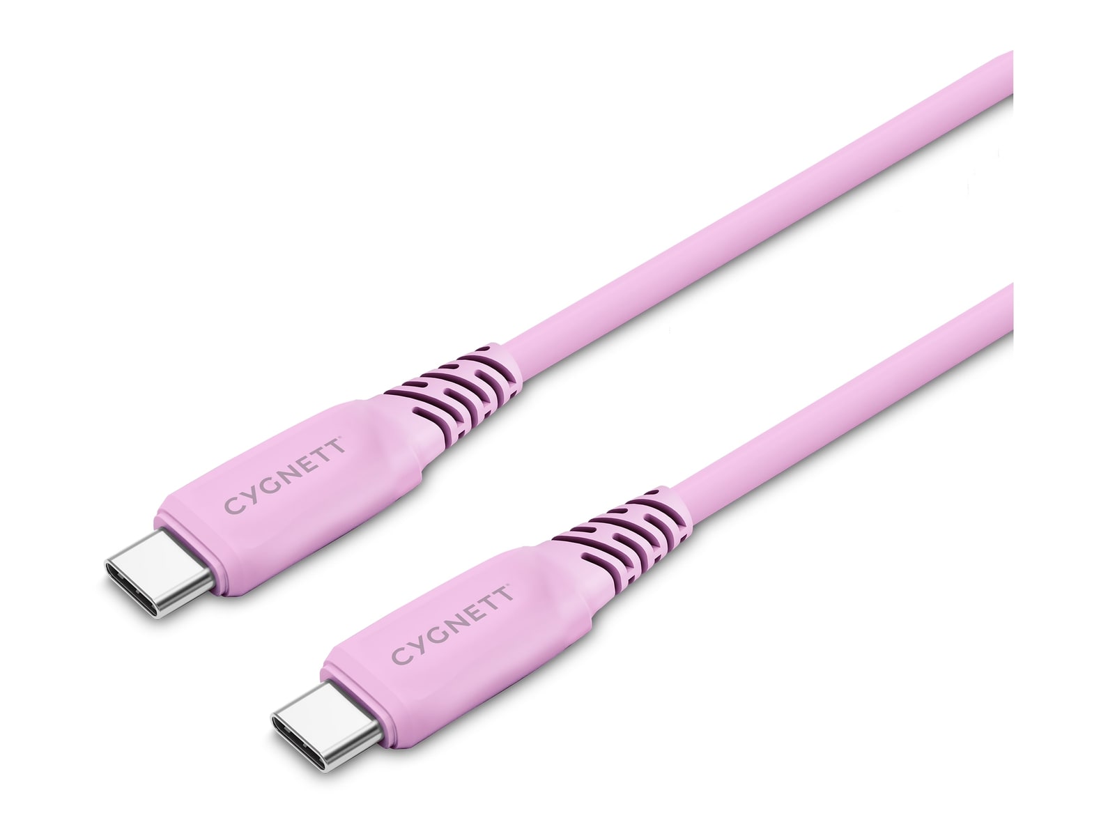 Cygnett - PowerSync USB-C to USB-C Cable - 1M - Lilac Charging Cables