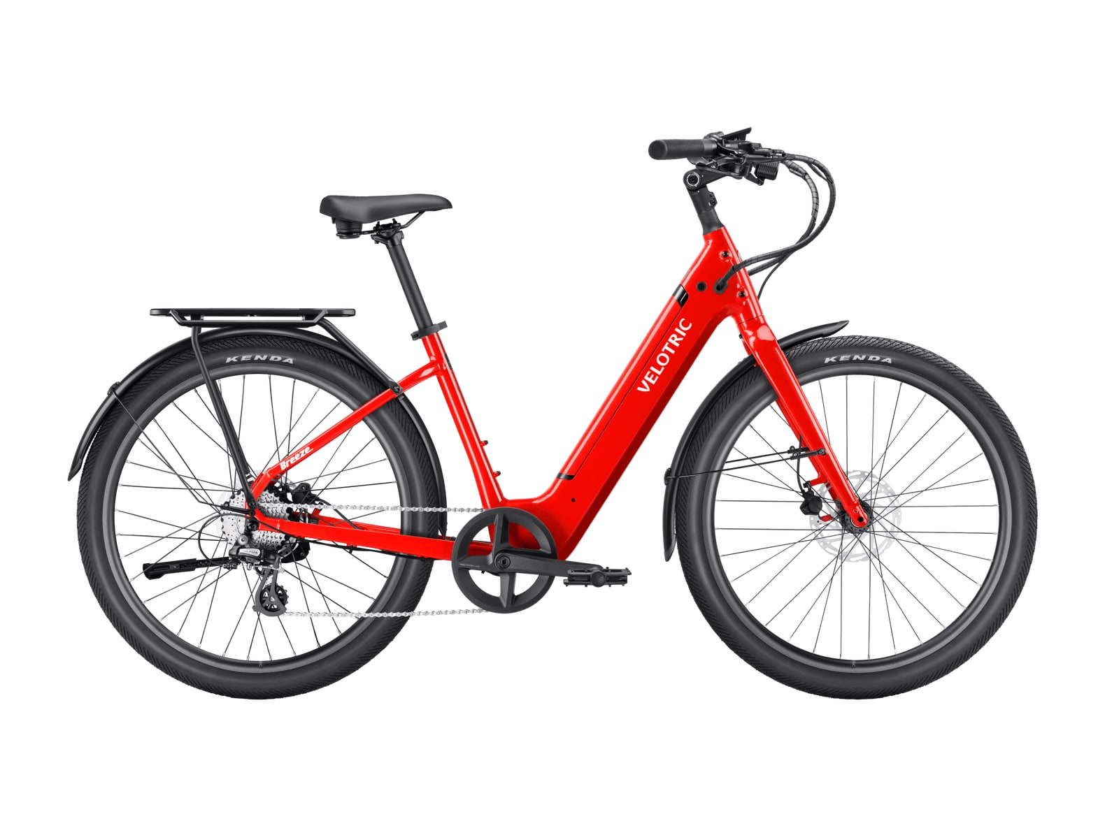 Velotric - Breeze 1 Large Classic Scarlet Electric Bikes