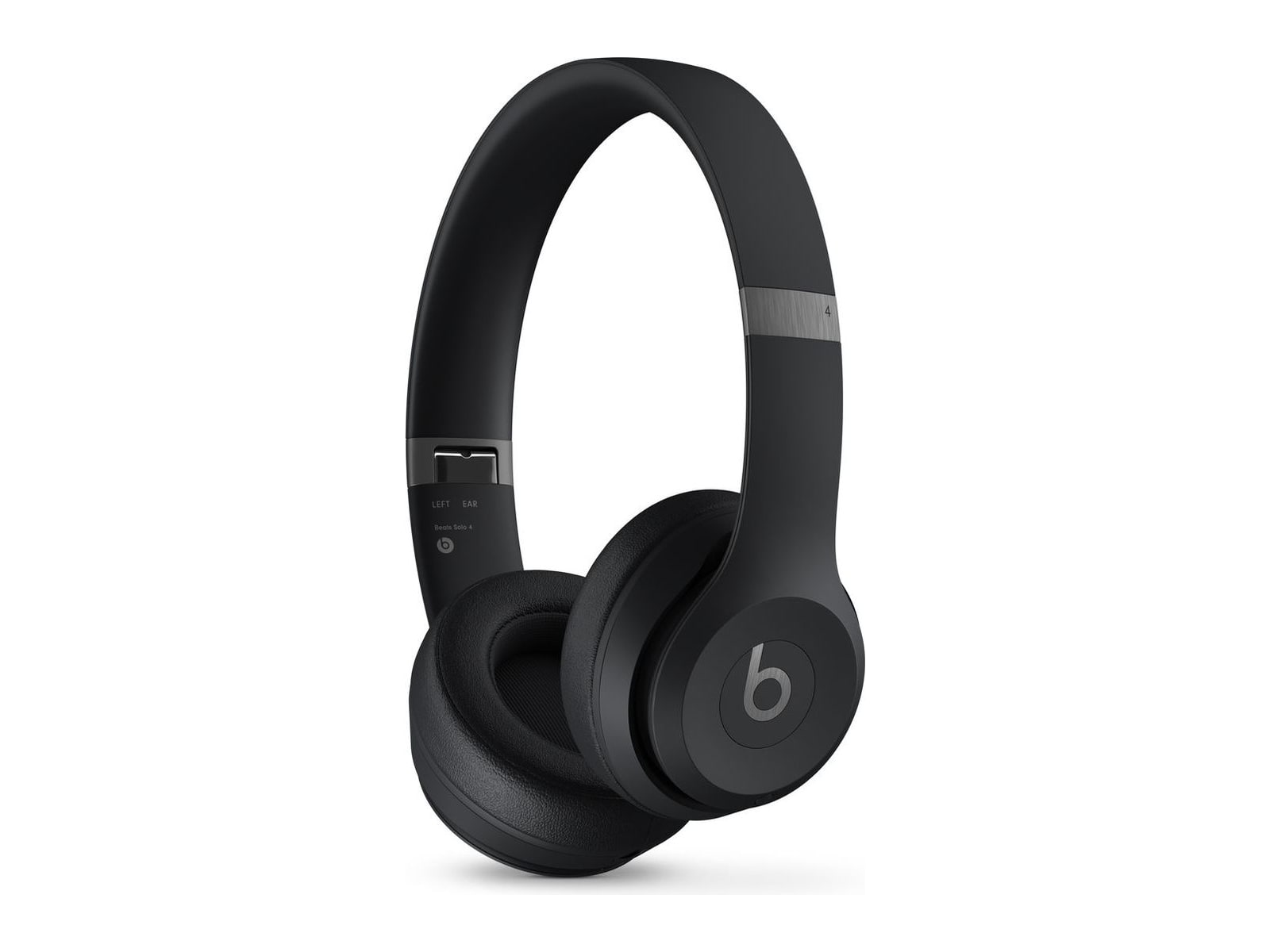Beats - Solo 4 Bluetooth 5.3, USB-C On-Ear Headphones - Matte Black