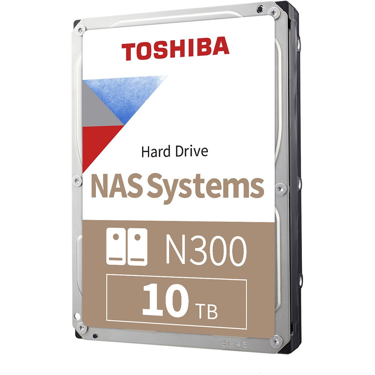 Toshiba - N300 10TB Storage Drives - SATA III (SATA 6.0 Gb/s)