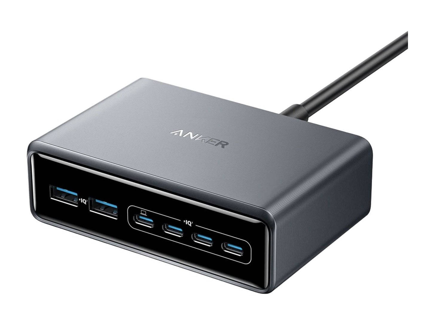 Anker - Prime Charger (200W, 6 Ports, GaN) Wall Chargers