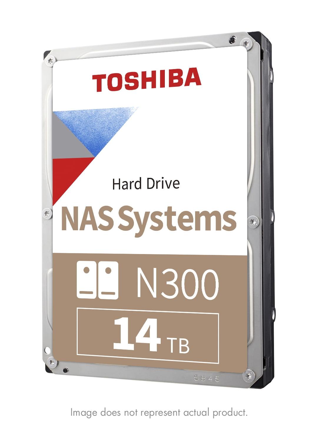 Toshiba - N300 14TB Storage Drives - SATA III (SATA 6.0 Gb/s)