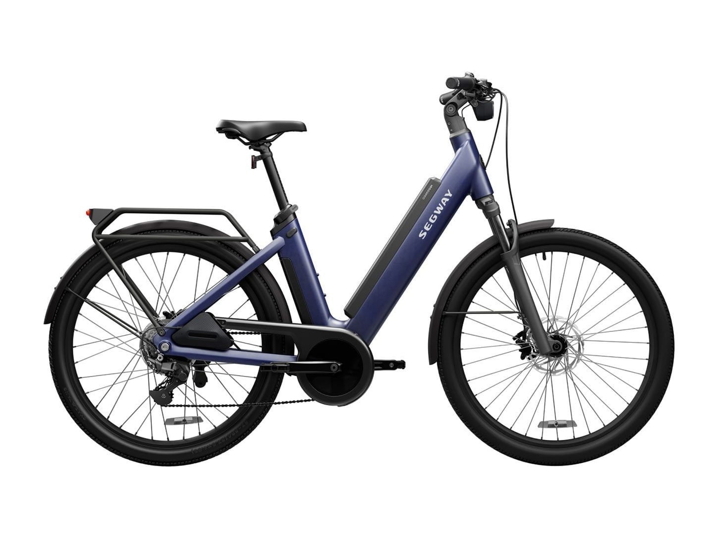 Segway - Myon Electric Bike Shoe Suede Blue Electric Bikes