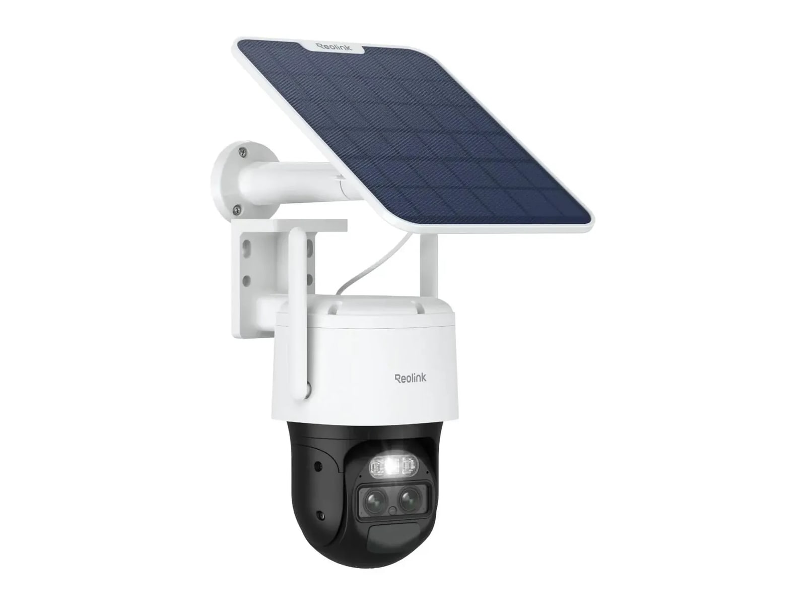 Reolink - TrackMix Series B770 4K Dual-Lens Battery Wi-Fi PTZ Camera with Solar Panel Security Cameras