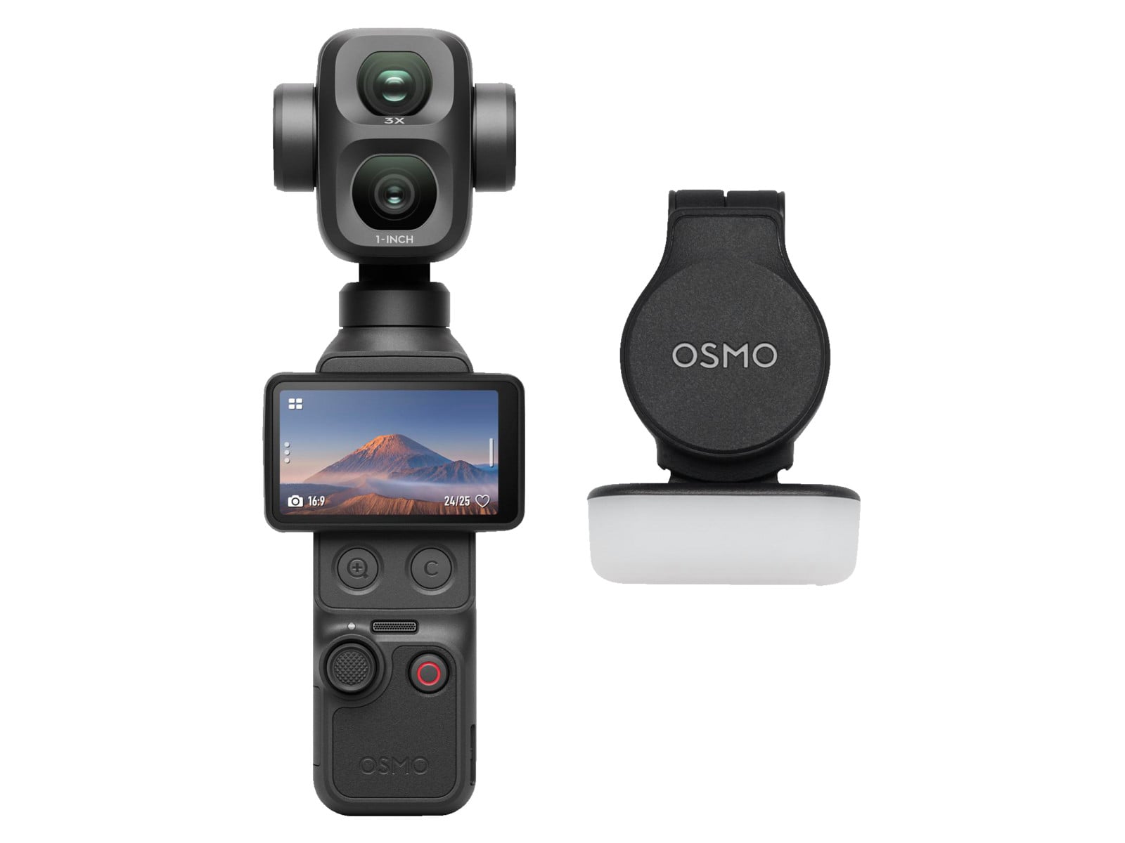 DJI - Osmo Pocket 4P Standard Combo Action Cameras - Black (CN)