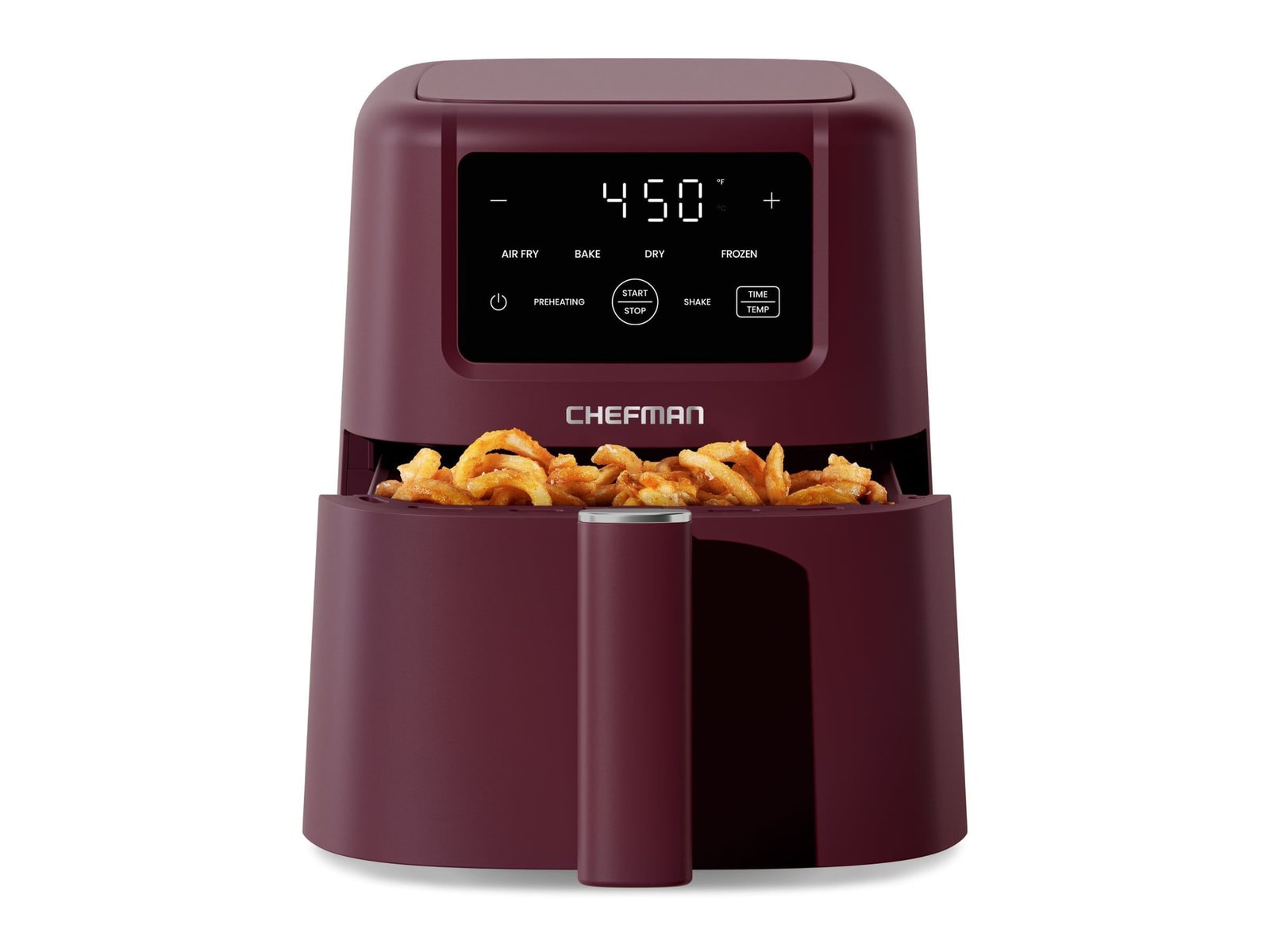 Chefman - TurboFry 3-in-1 Air Fryer 3.5-Quart Red Air Fryers