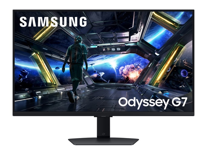 Samsung - 27" Odyssey G7 G70F 4K UHD 180Hz Gaming Monitors (EU)