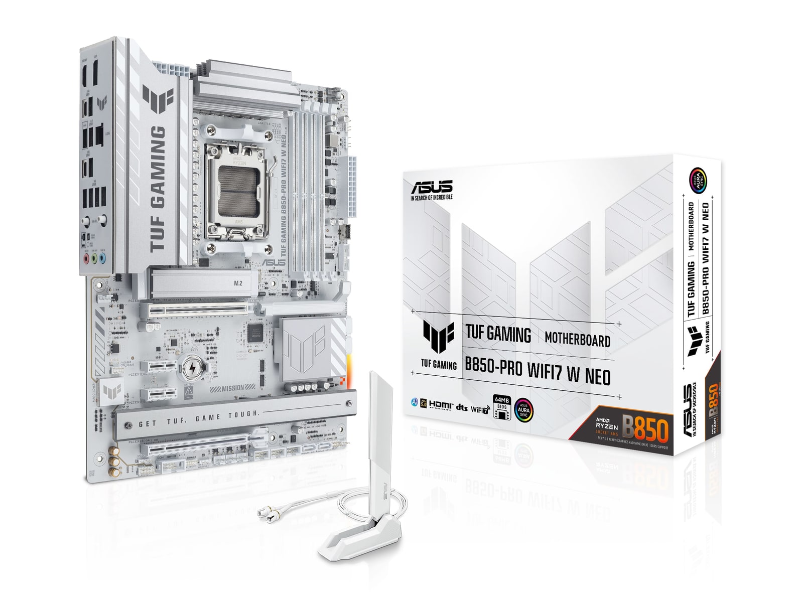 ASUS - TUF Gaming B850-PRO WIFI7 W Neo Motherboards