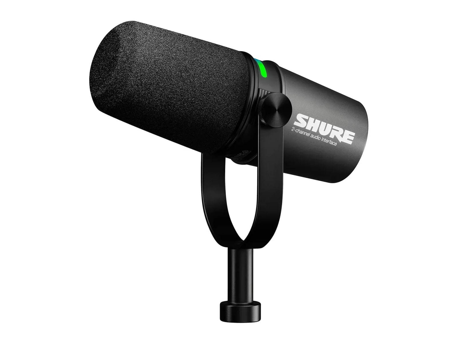 Shure - MV7i 2-Channel Dynamic XLR/Instrument Smart Microphone USB-C, USB Microphones