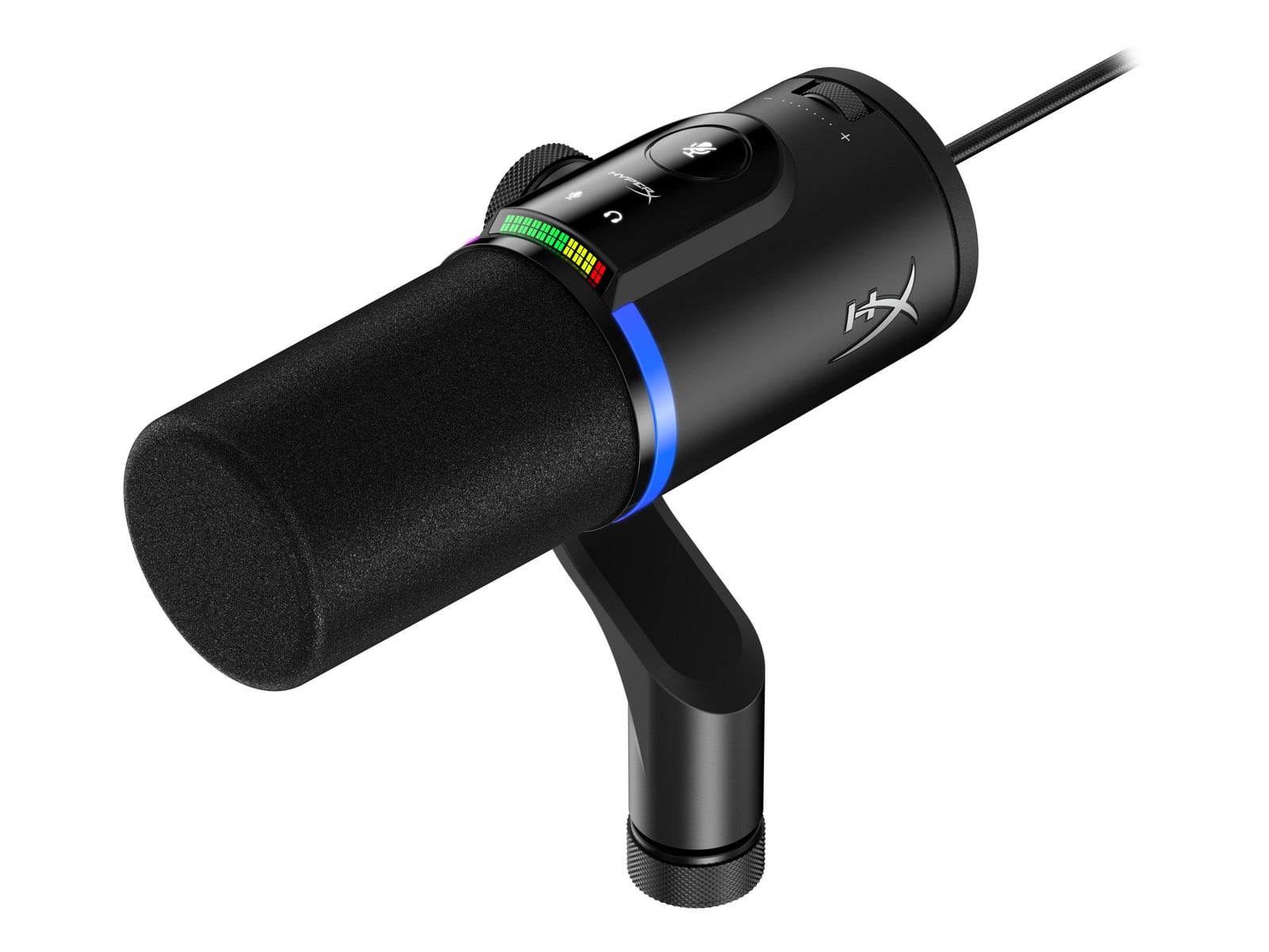 HyperX - FlipCast USB-C, XLR Microphones - Black