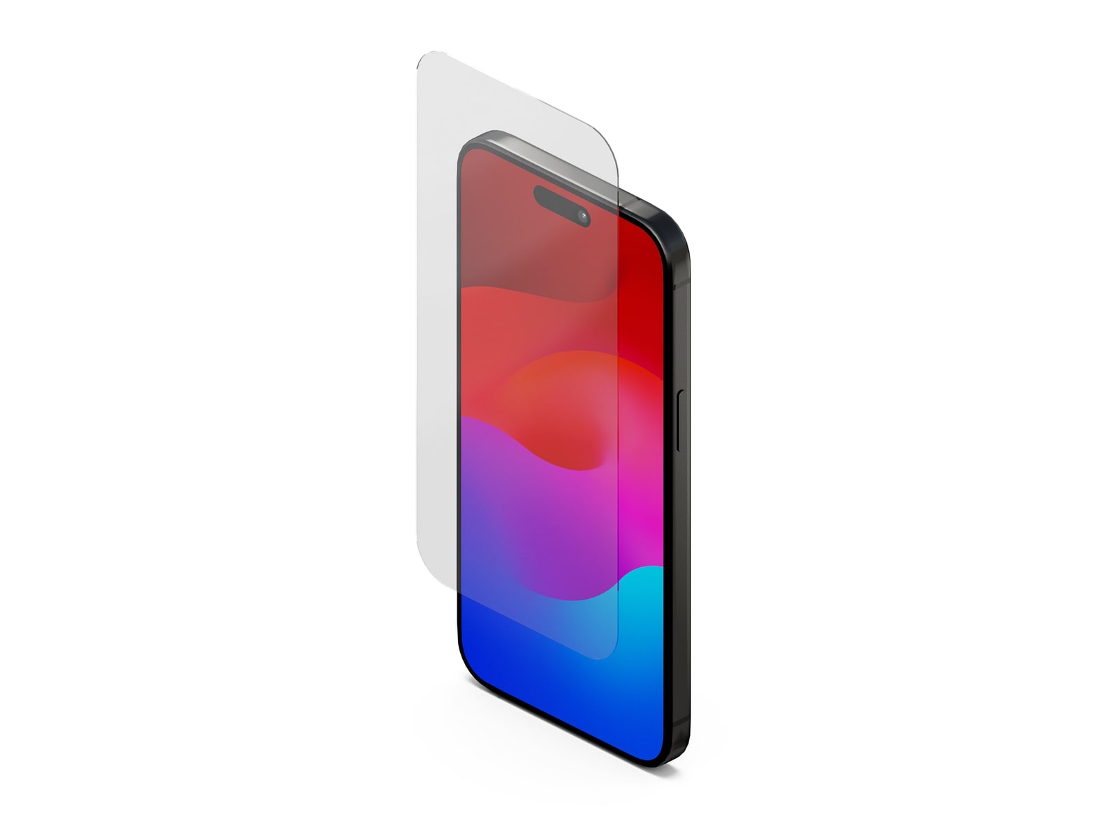 Cygnett - OpticShield Glass Screen Protector for iPhone 15 Pro Max - Clear