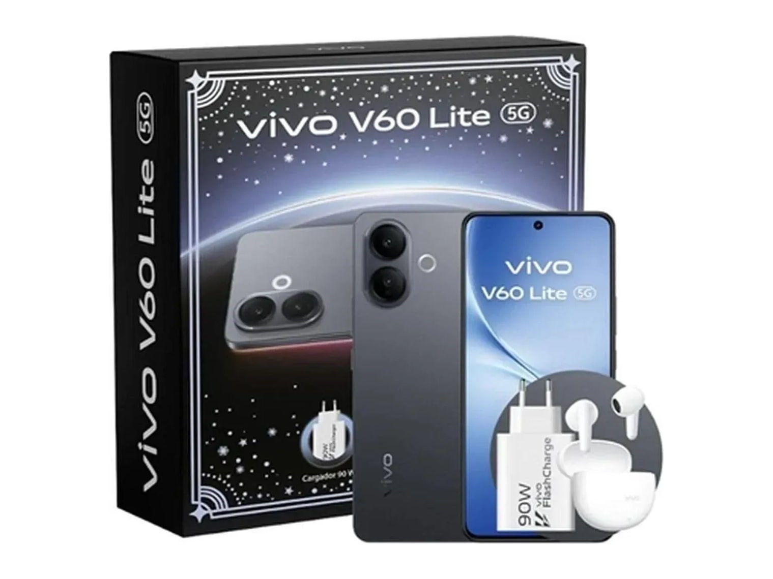 Vivo - V60 Lite 5G 256GB - Black