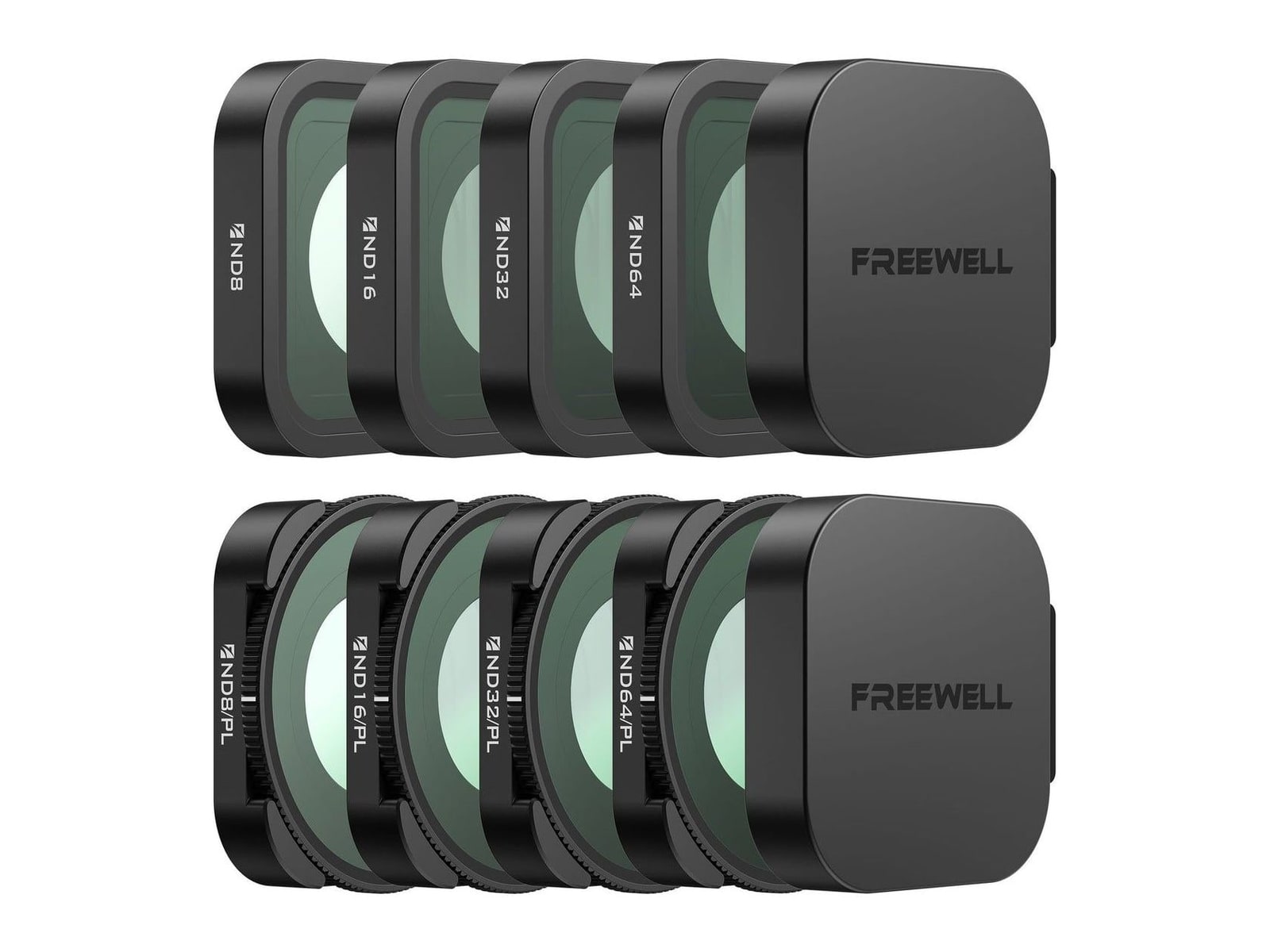 Freewell - GoPro Mission 1 Pro / Mission 1 All Day Kit 8Pack Camera Accessories