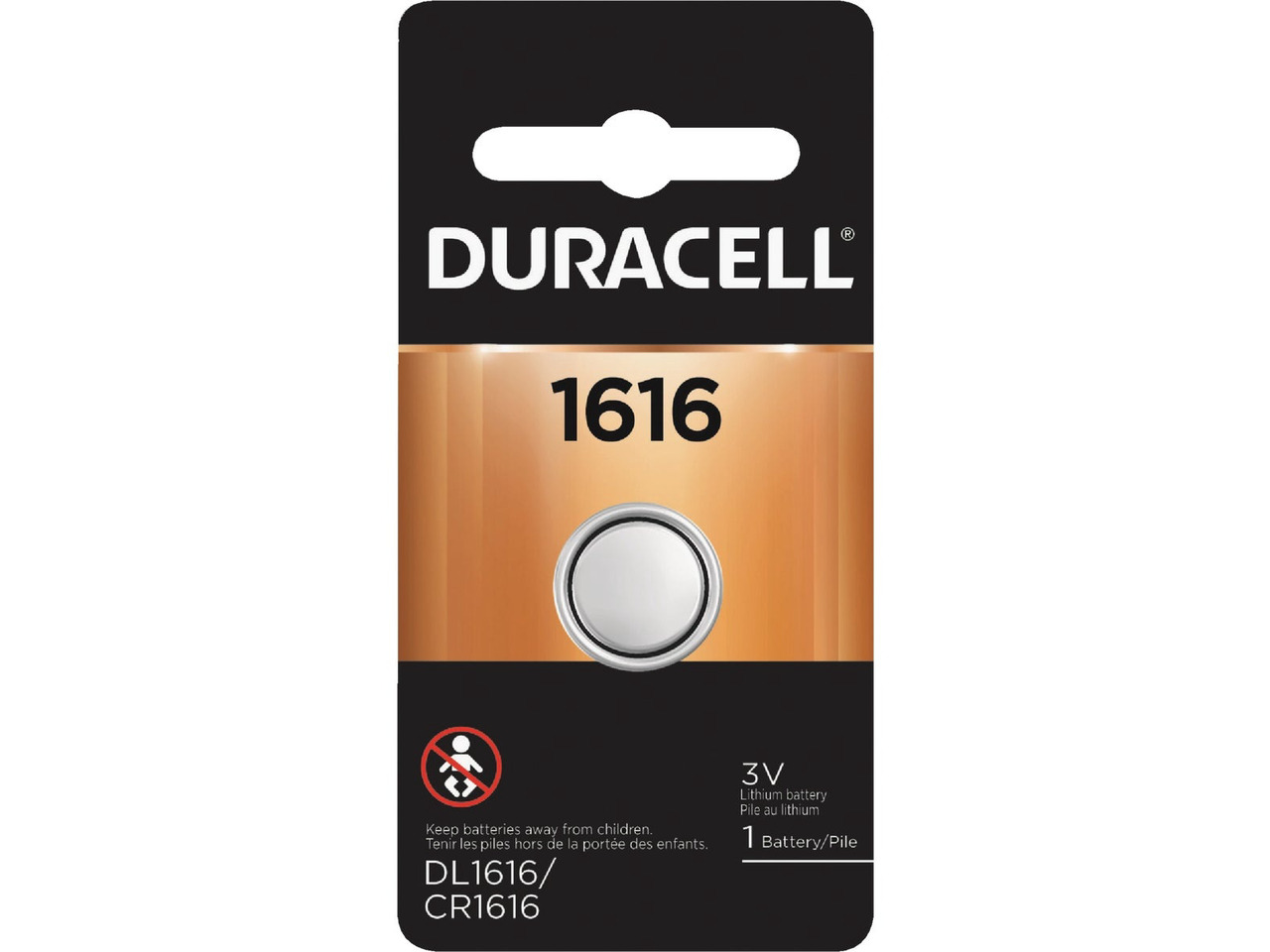 Duracell - DL1616 3V Lithium Coin Battery Button Cell Batteries