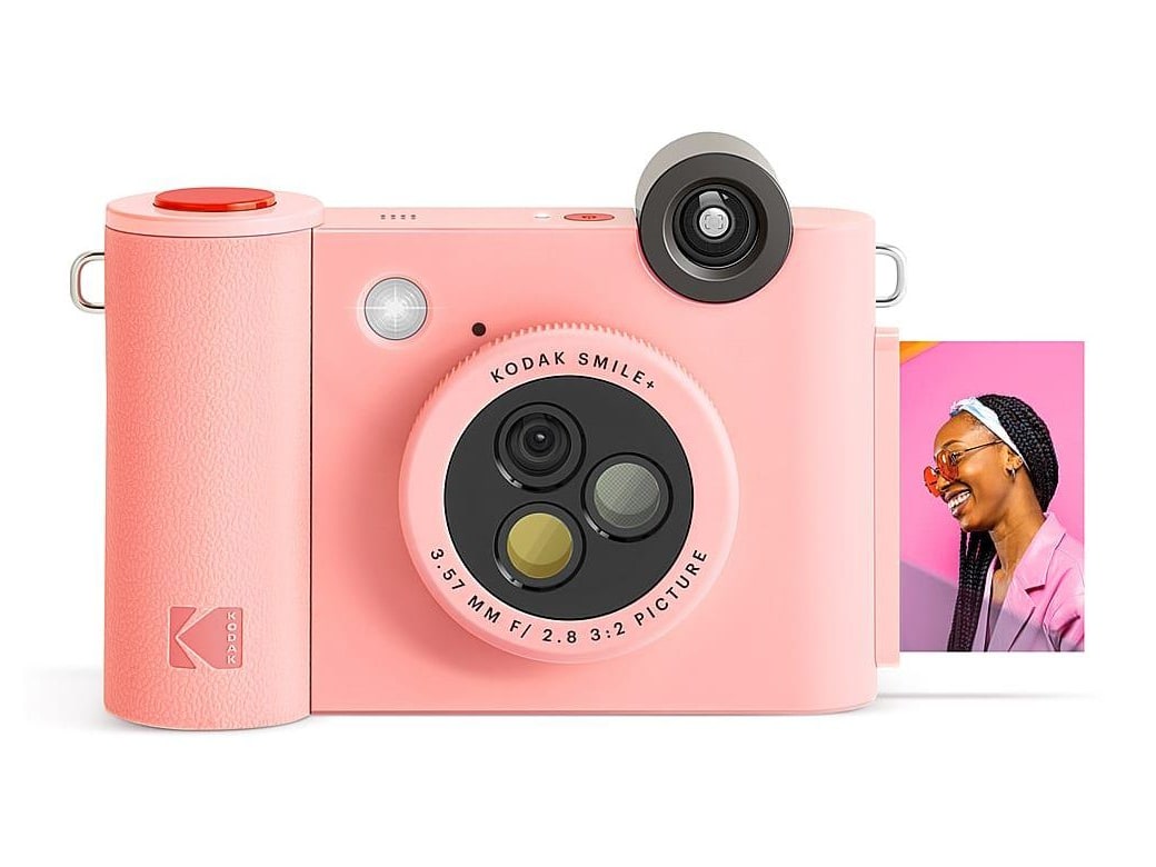 Kodak - Smile+ Wireless 2x3 Digital Instant Print Instant Cameras - Pink