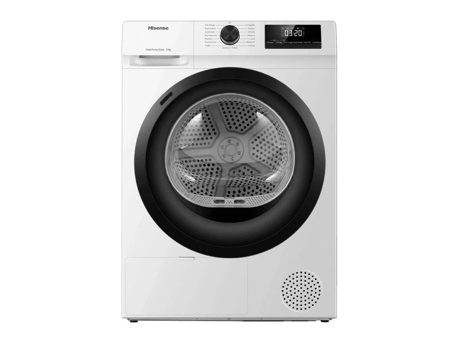 Hisense - DHQE800BW2 Heat Pump Dryers