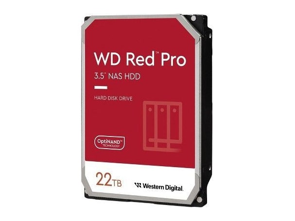 Western Digital - WD Red Pro WD221KFGX 22TB Storage Drives - SATA
