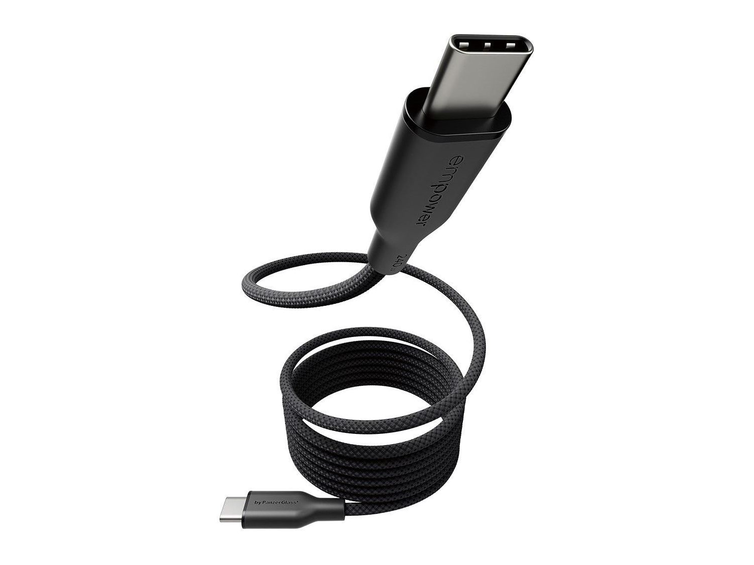 PanzerGlass - empower Magnetic 240W USB-C to USB-C Cable 1.5M Space Black USB-C Cables