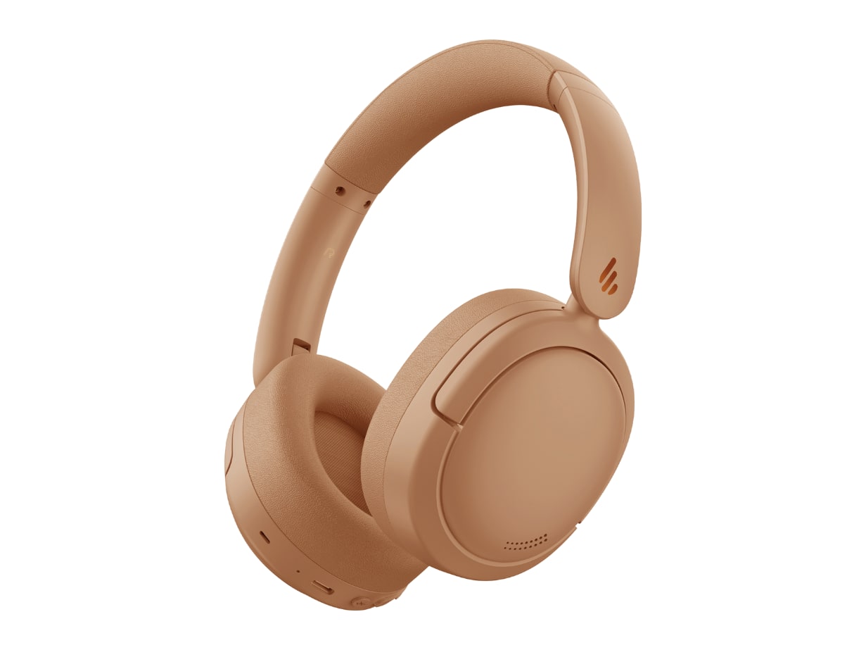 Edifier - V80 Bluetooth 5.4 Noise Cancelling Headphones - Brown