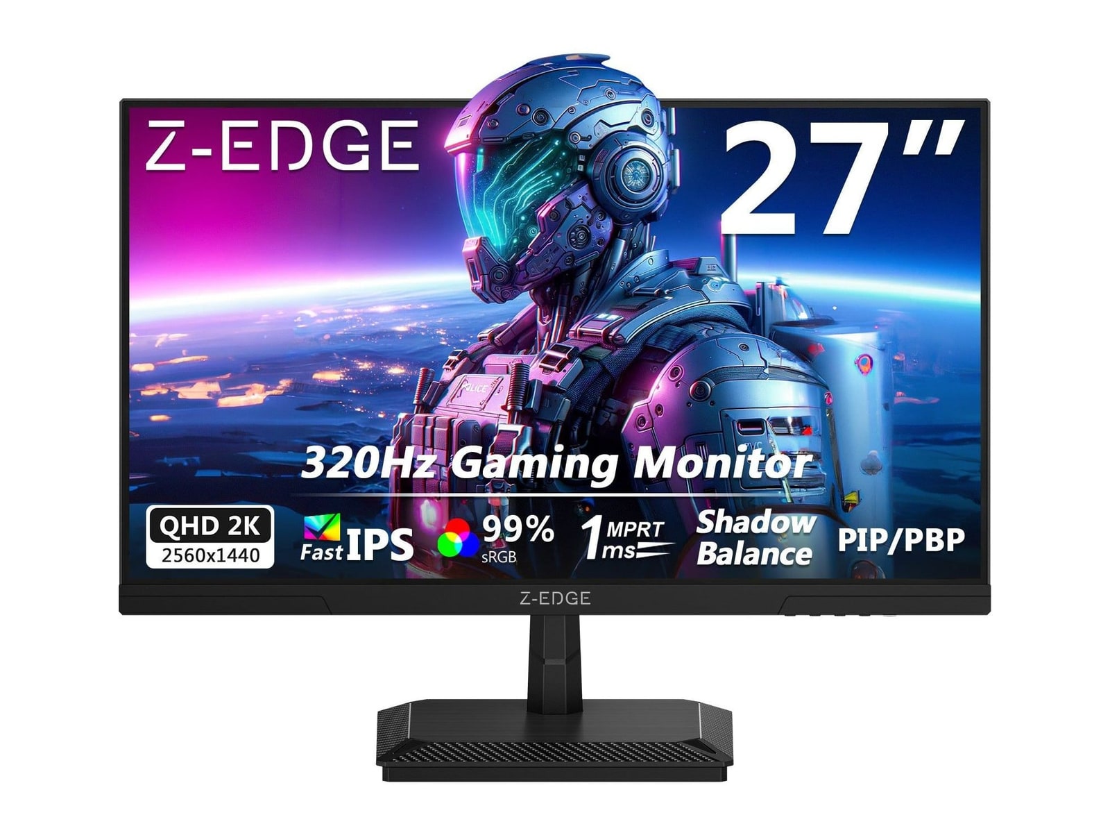 Z-EDGE - 27" G27IS QHD 320Hz Gaming Monitors