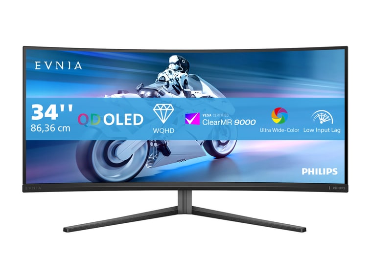 Philips - 34" 34M2C6500 WQHD 175Hz Gaming Monitors (EU)