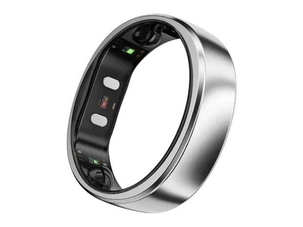 RingConn - Gen 2 Air Size 11 Smart Rings - Galaxy Silver