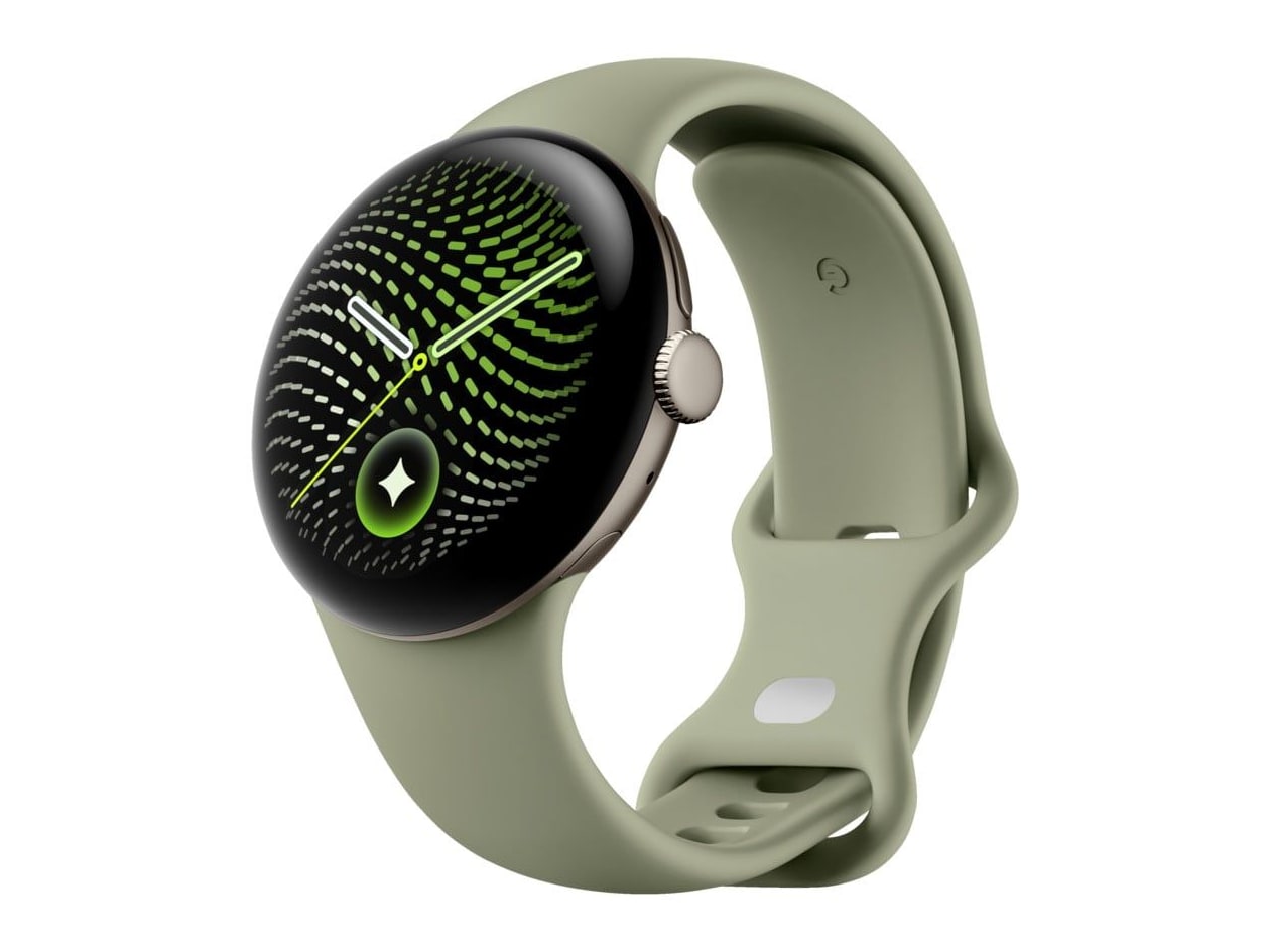 Google - Pixel Watch 5 41mm LTE Smart Watches - Satin Pyrite
