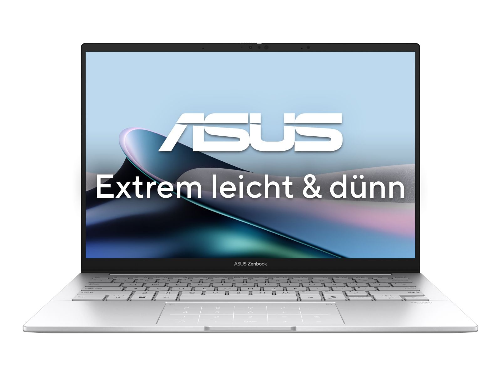 ASUS - Zenbook 14 OLED UX3405CA-QD1302W 14" - Intel Core Ultra 7 255H chip - 16GB Memory - 1TB SSD - Silver