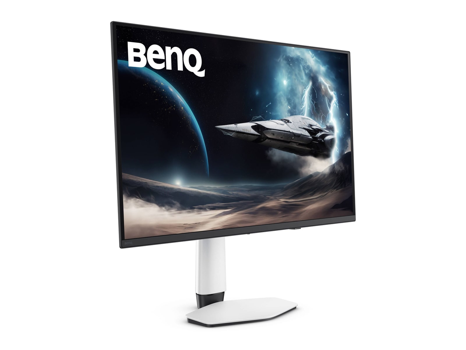 BenQ - 31.5" MOBIUZ EX321UZ 4K UHD 240Hz OLED Monitors - White