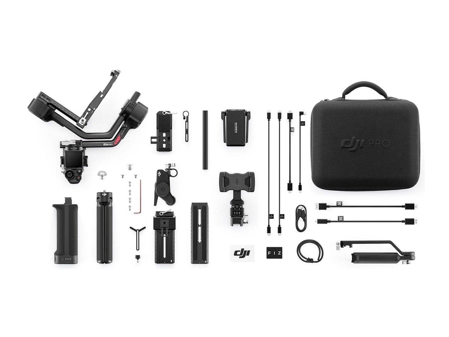 DJI - RS 4 Pro Gimbal Combo Camera Accessories - Black