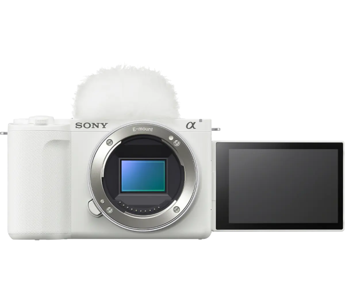 Sony - Alpha ZV-E10 II 26MP Mirrorless Cameras Body Only - White