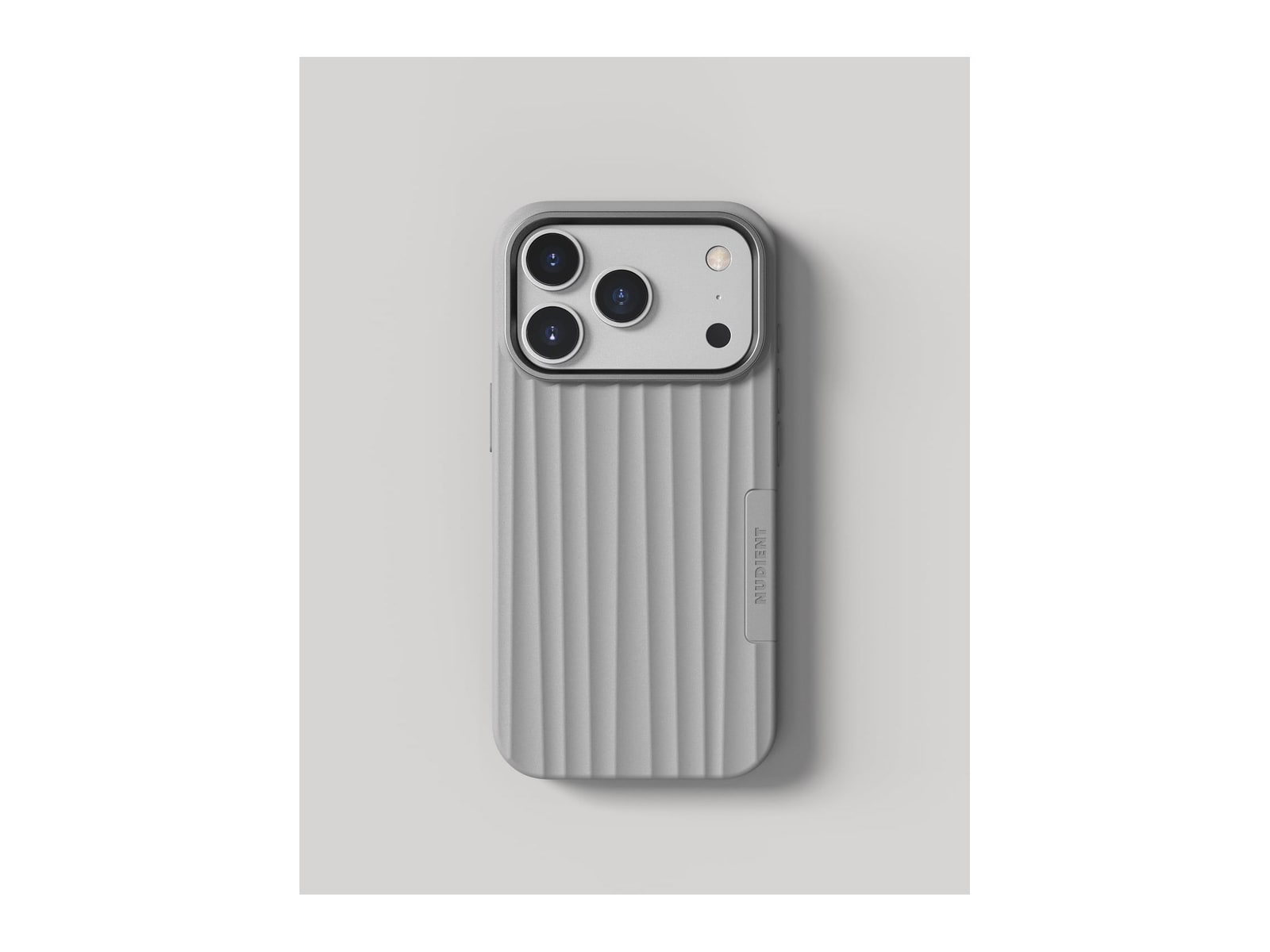 Nudient - Bold Case with MagSafe for iPhone 18 Pro - Urban Grey