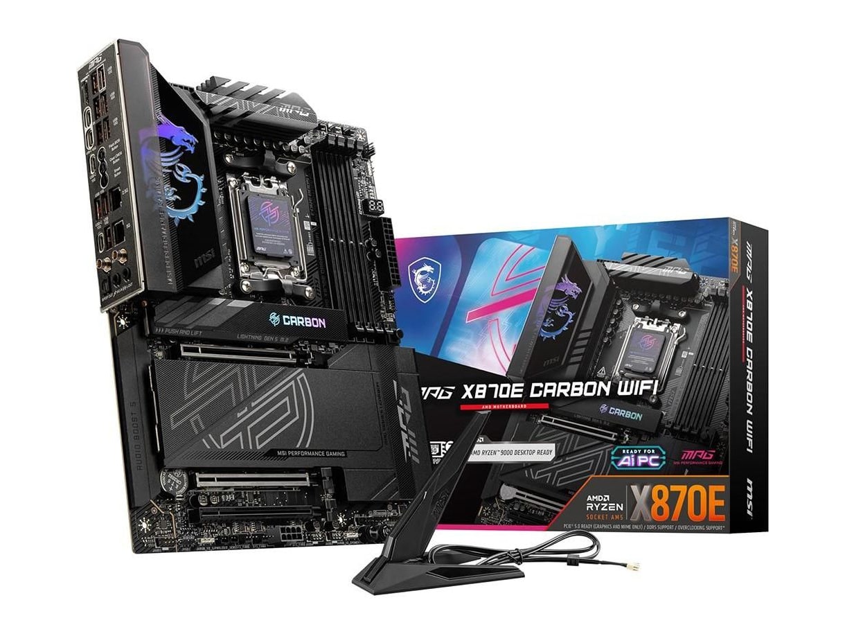 MSI - MPG X870E Carbon WiFi Motherboards